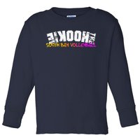 The Hookie South Bay Volleyball Toddler Long Sleeve Shirt