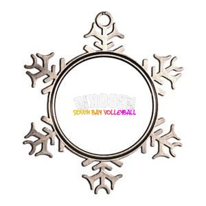 The Hookie South Bay Volleyball Metallic Star Ornament