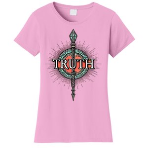 Truth Honesty Spirituality Politics Meditation Love God Women's T-Shirt