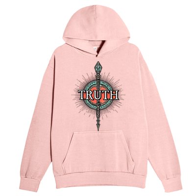 Truth Honesty Spirituality Politics Meditation Love God Urban Pullover Hoodie