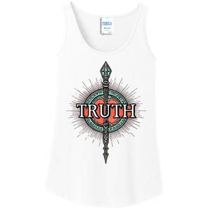 Truth Honesty Spirituality Politics Meditation Love God Ladies Essential Tank