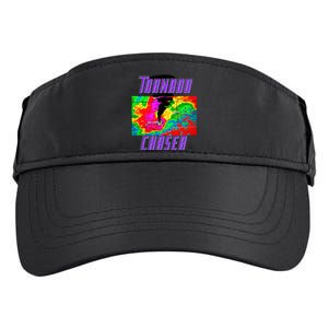 Tornado Hunter Storm Chaser Chasing Tornados F5 Map Adult Drive Performance Visor