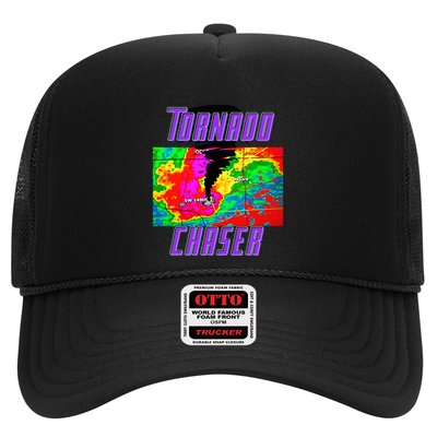 Tornado Hunter Storm Chaser Chasing Tornados F5 Map Trucker Hat