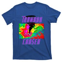 Tornado Hunter Storm Chaser Chasing Tornados F5 Map T-Shirt