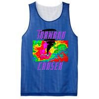 Tornado Hunter Storm Chaser Chasing Tornados F5 Map Mesh Reversible Basketball Jersey Tank