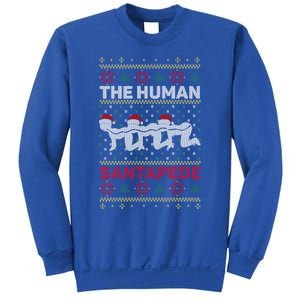 The Hu Santapede Funny Parody Ugly Christmas Sweater Pun Meaningful Gift Sweatshirt