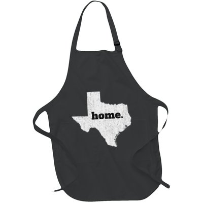 Texas Home State Map Pride Apron