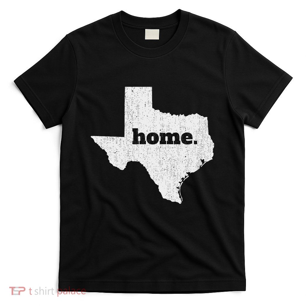 Texas Home State Map Pride T-Shirt