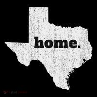 Texas Home State Map Pride Drawstring Bag