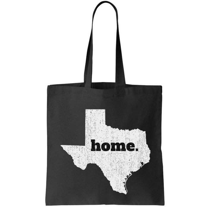 Texas Home State Map Pride Bag