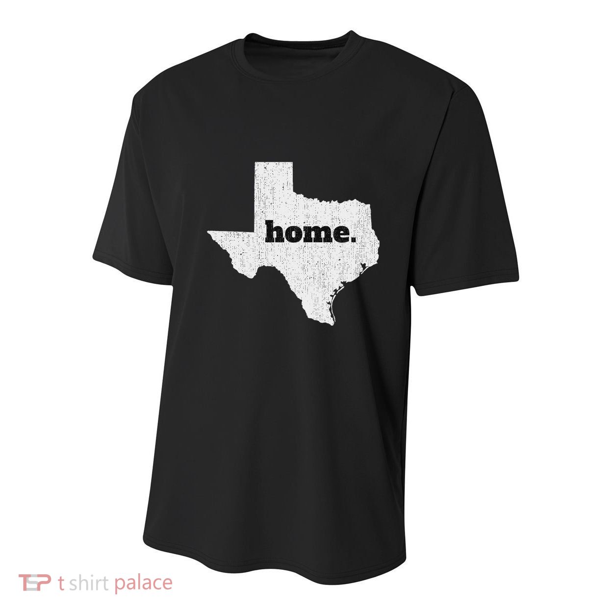 Texas Home State Map Pride Youth Performance Sprint T-Shirt