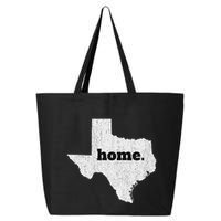 Texas Home State Map Pride 25L Jumbo Tote