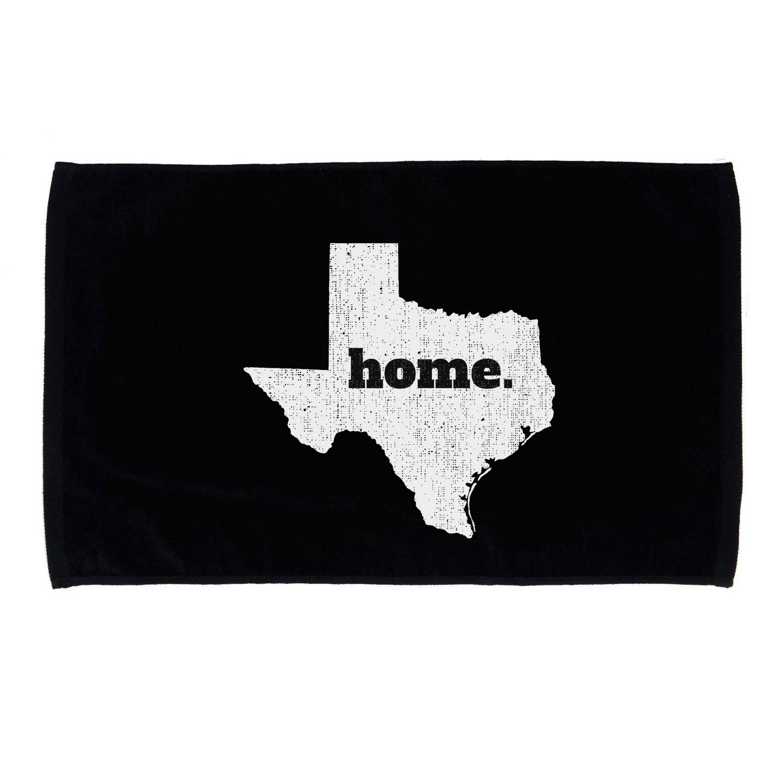 Texas Home State Map Pride Microfiber Hand Towel