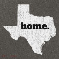 Texas Home State Map Pride Cotton Canvas Backpack