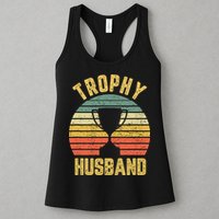 Trophy Husband Shirt Funny For Cool Father Or Dad Womens Tank Top