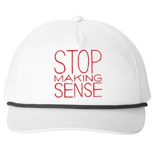 Talking Heads Stop Making Sense Snapback Five-Panel Rope Hat