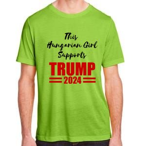 This Hungarian Supports Trump 2024 Political Gift Adult ChromaSoft Performance T-Shirt