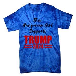 This Hungarian Supports Trump 2024 Political Gift Tie-Dye T-Shirt