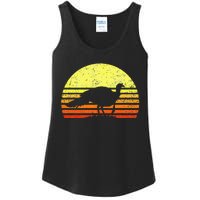 Turkey Hunting Sunset Upland Bird Hunter Thanksgiving Ladies Essential Tank