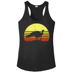 Turkey Hunting Sunset Upland Bird Hunter Thanksgiving Ladies PosiCharge Competitor Racerback Tank