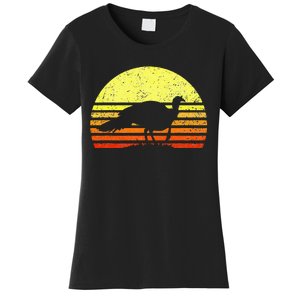 Turkey Hunting Sunset Upland Bird Hunter Thanksgiving Women's T-Shirt