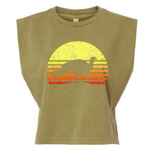 Turkey Hunting Sunset Upland Bird Hunter Thanksgiving Garment-Dyed Women's Muscle Tee