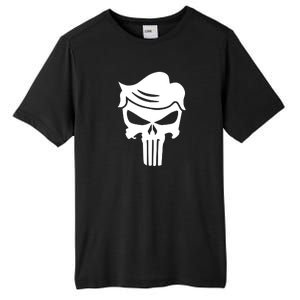 Trump Hair Skull Tall Fusion ChromaSoft Performance T-Shirt