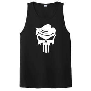 Trump Hair Skull PosiCharge Competitor Tank