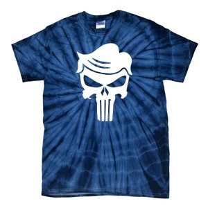 Trump Hair Skull Tie-Dye T-Shirt