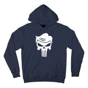 Trump Hair Skull Tall Hoodie