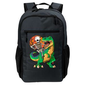 TRex Halloween Skeleton Dinosaur T Rex Funny Gift Daily Commute Backpack