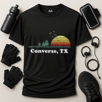 Texas Home Souvenir Print Cooling Performance Crew T-Shirt