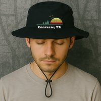 Texas Home Souvenir Print Bucket Hat