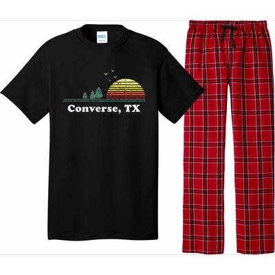 Texas Home Souvenir Print Pajama Set