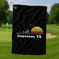 Texas Home Souvenir Print Golf Towel