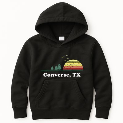 Texas Home Souvenir Print Kids Hoodie