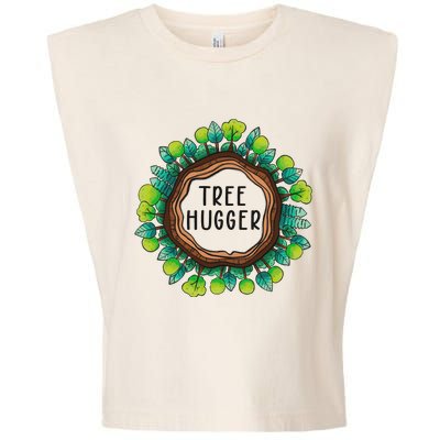 Tree Hugger Save Our Planet Garment-Dyed Women's Muscle Tee