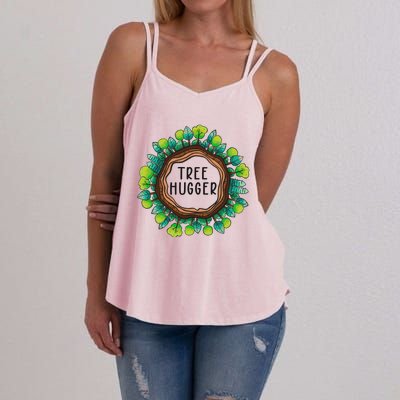 Tree Hugger Save Our Planet Women's Strappy Tank