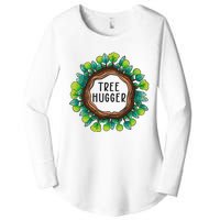 Tree Hugger Save Our Planet Women's Perfect Tri Tunic Long Sleeve Shirt