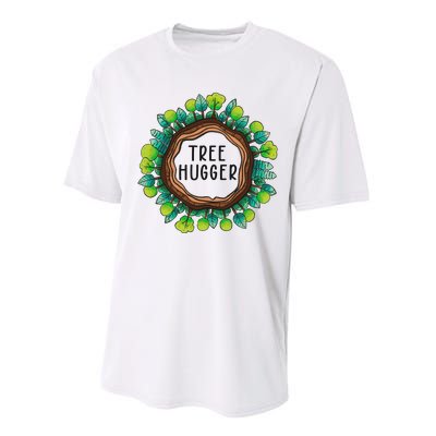 Tree Hugger Save Our Planet Performance Sprint T-Shirt