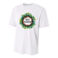 Tree Hugger Save Our Planet Youth Performance Sprint T-Shirt