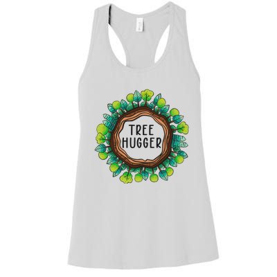 Tree Hugger Save Our Planet Women's Racerback Tank