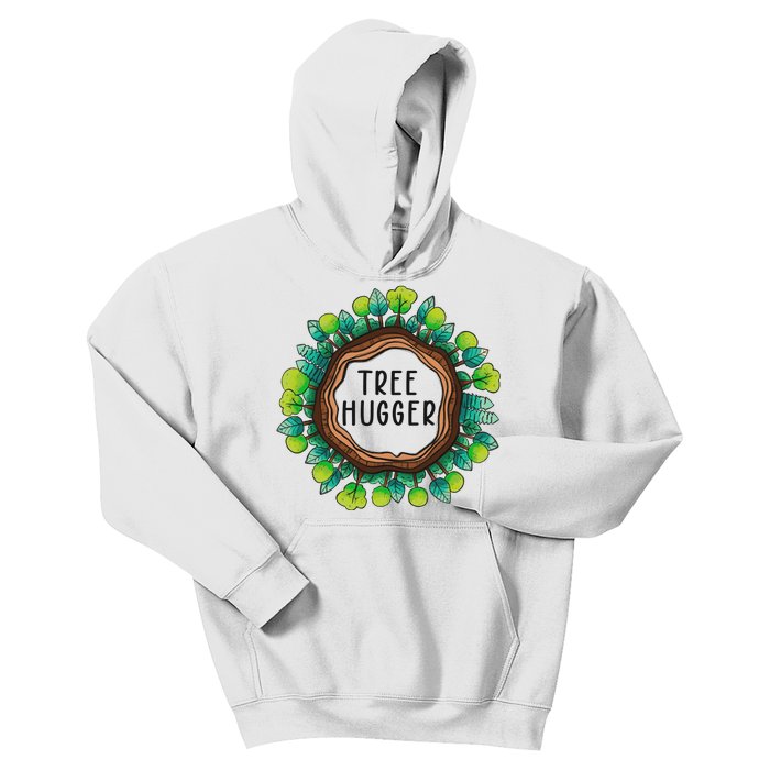 Tree Hugger Save Our Planet Kids Hoodie