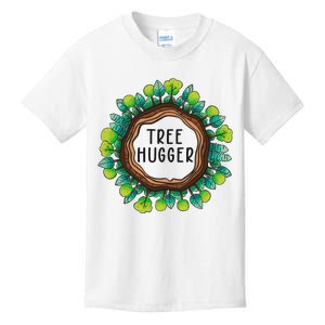 Tree Hugger Save Our Planet Kids T-Shirt