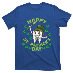 Tooth Happy St Patricks Day Dentist Great Gift T-Shirt