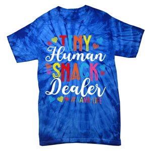 Tiny Hu Snack Dealer #Nannylife Sitter Gift Tie-Dye T-Shirt