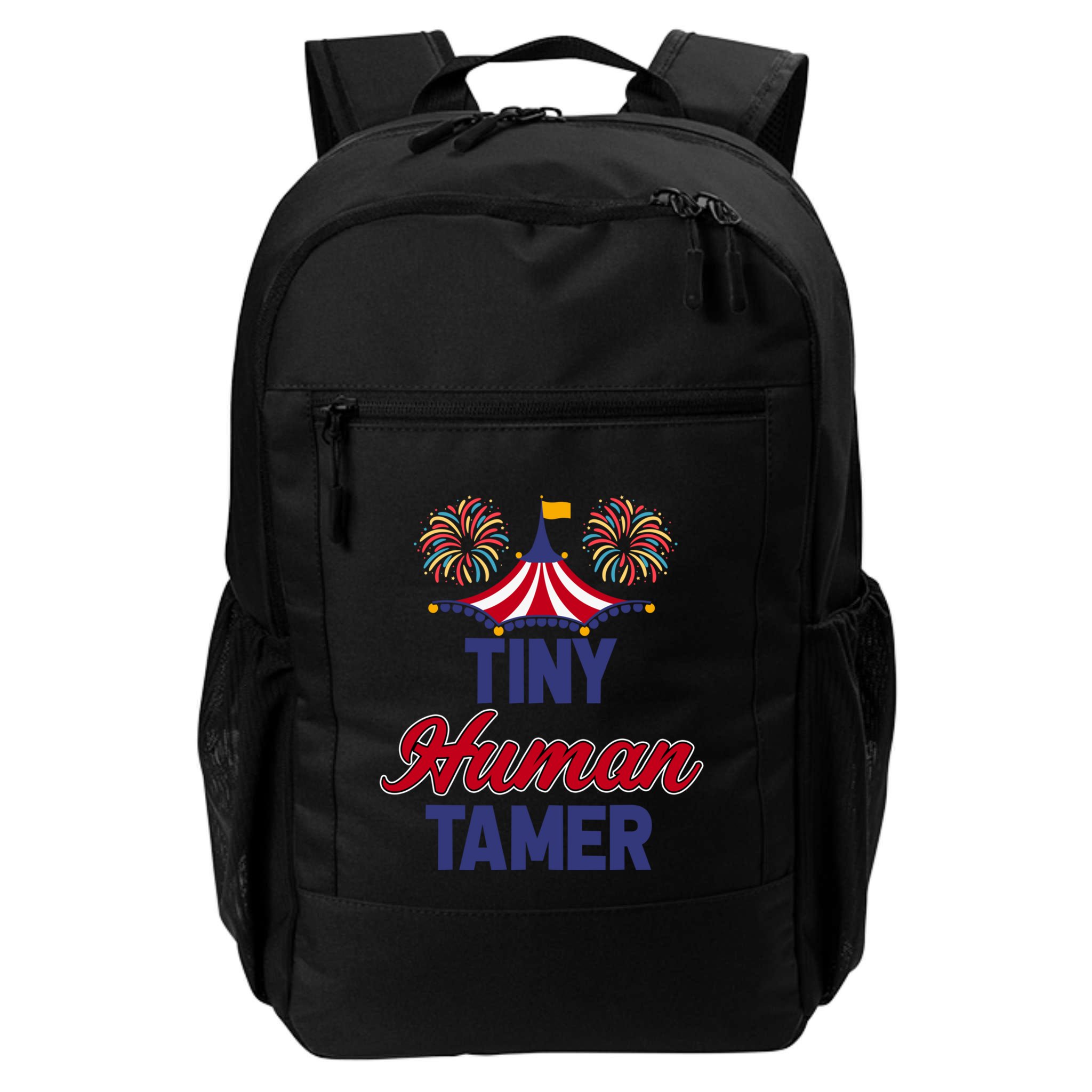 Tiny Hu Tamer Circus Carnival Ring Master Teacher Parent Gift Backpack