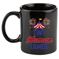 Tiny Hu Tamer Circus Carnival Ring Master Teacher Parent Gift 11oz C Handle Ceramic Mug