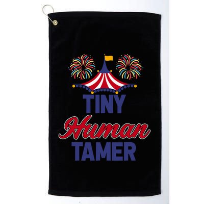 Tiny Hu Tamer Circus Carnival Ring Master Teacher Parent Gift Golf Towel