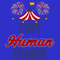 Tiny Hu Tamer Circus Carnival Ring Master Teacher Parent Gift Button